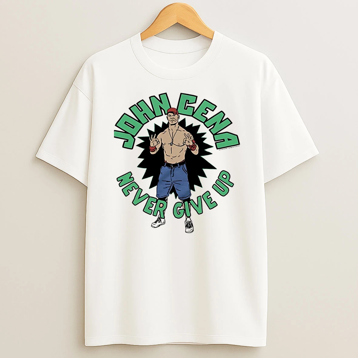 John Cena Never Give Up T Shirt