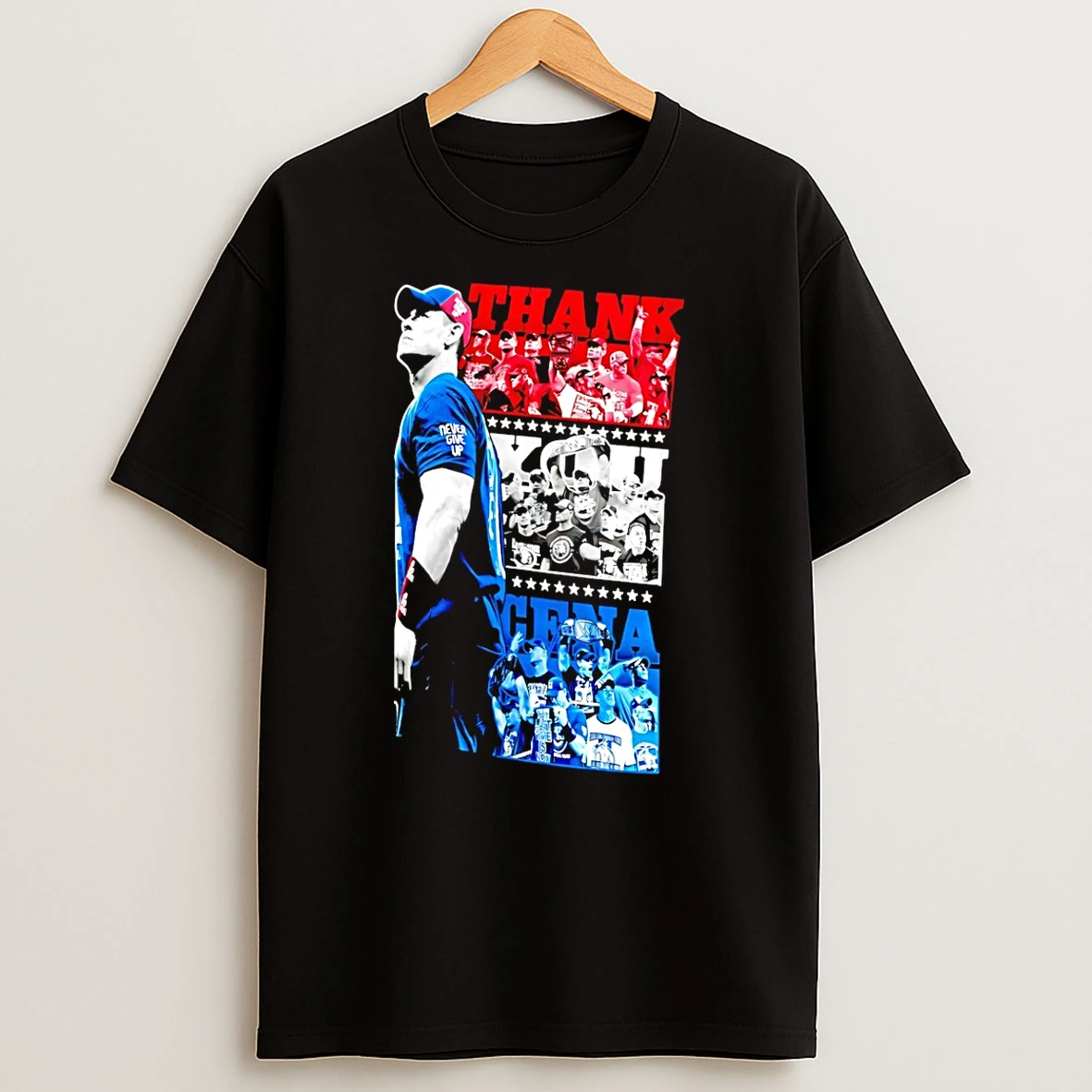 John Cena Thank You Cena Red White And Blue T Shirt