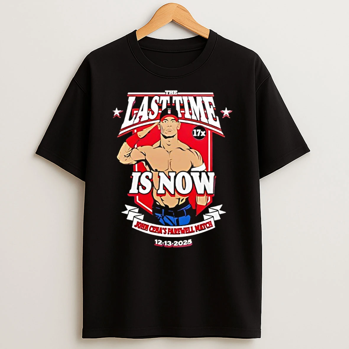 John Cena The Last Time Is Now Farewell Match T Shirt