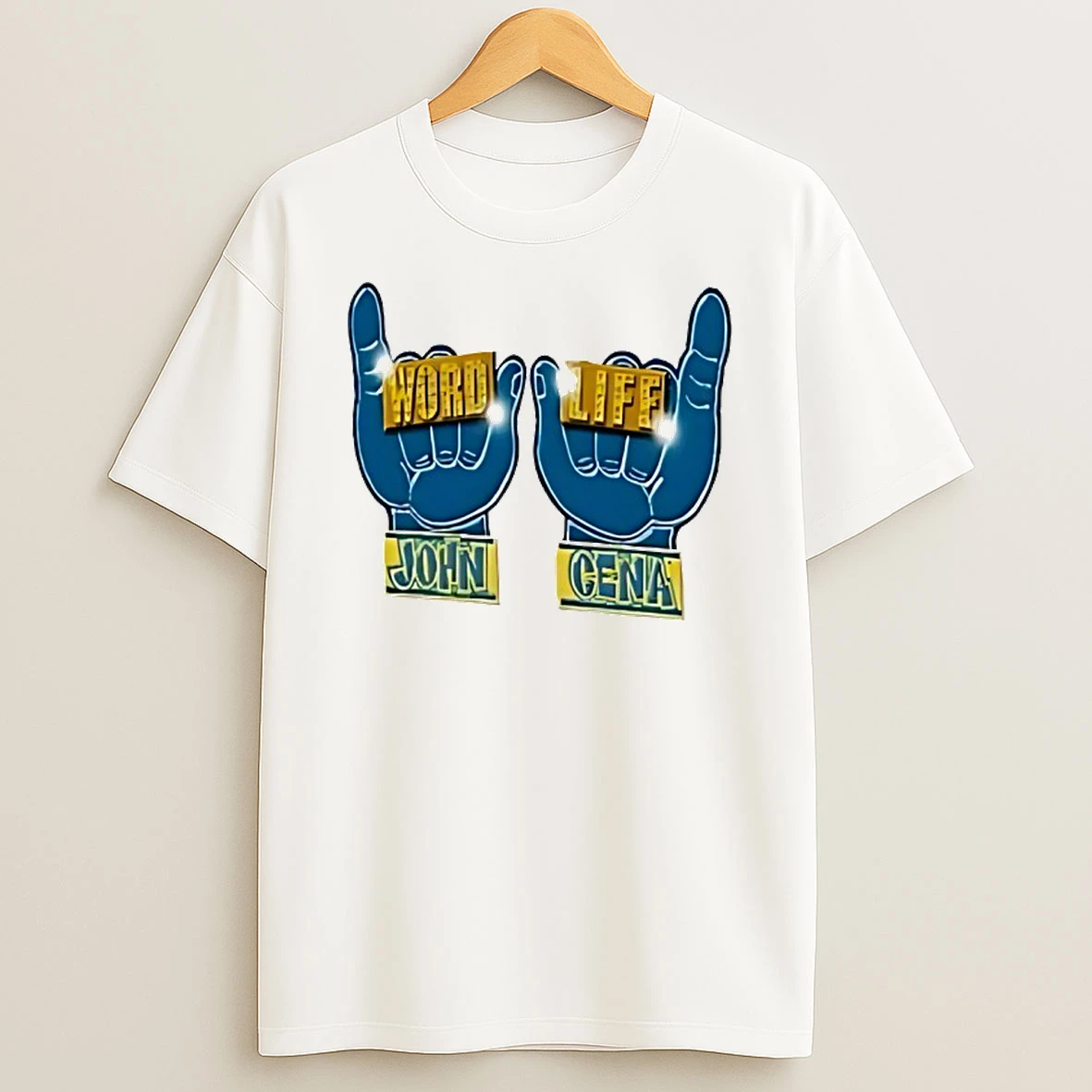 John Cena Word Life Hand Sign T Shirt
