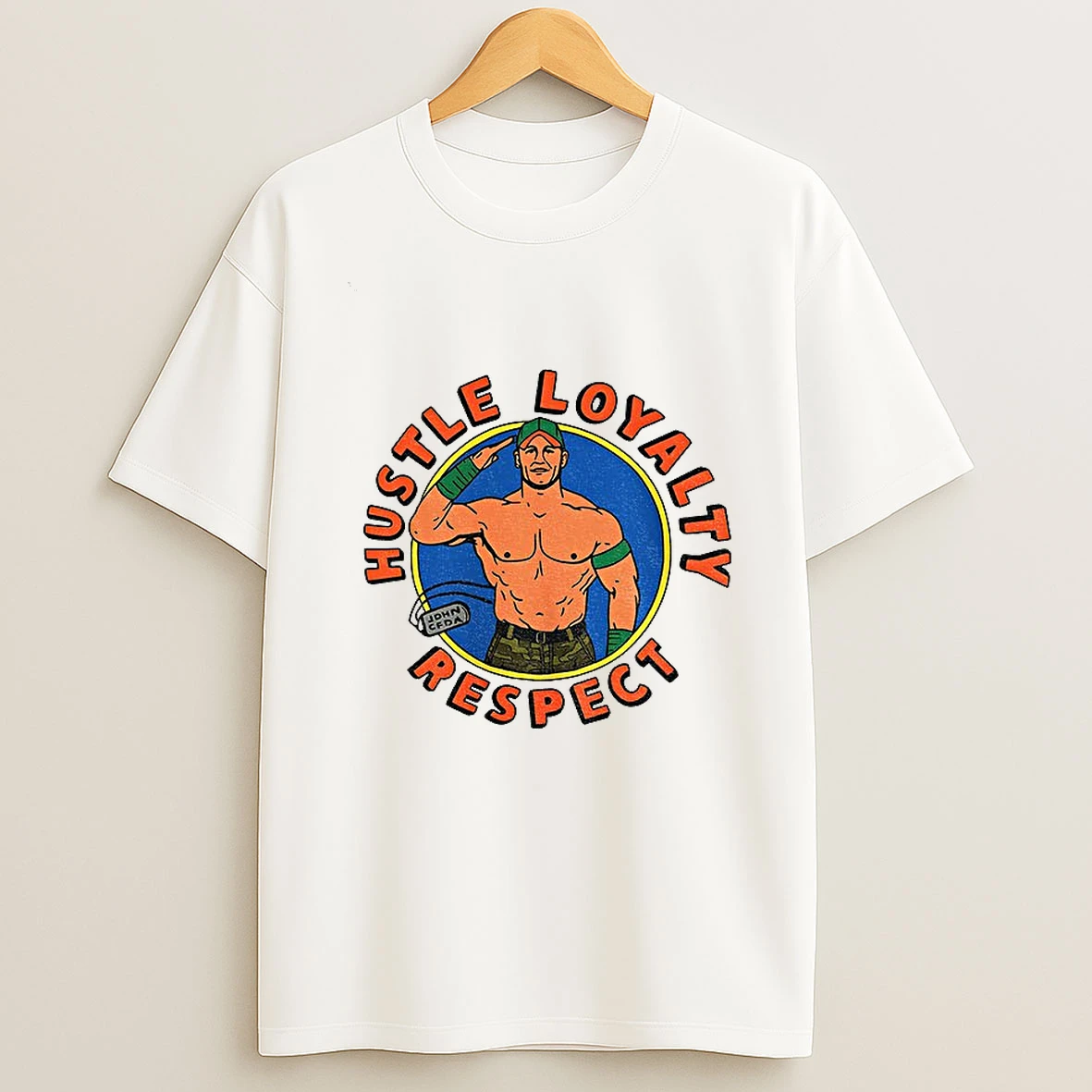 John Cena Hustle Loyalty Respect Wwe T Shirt
