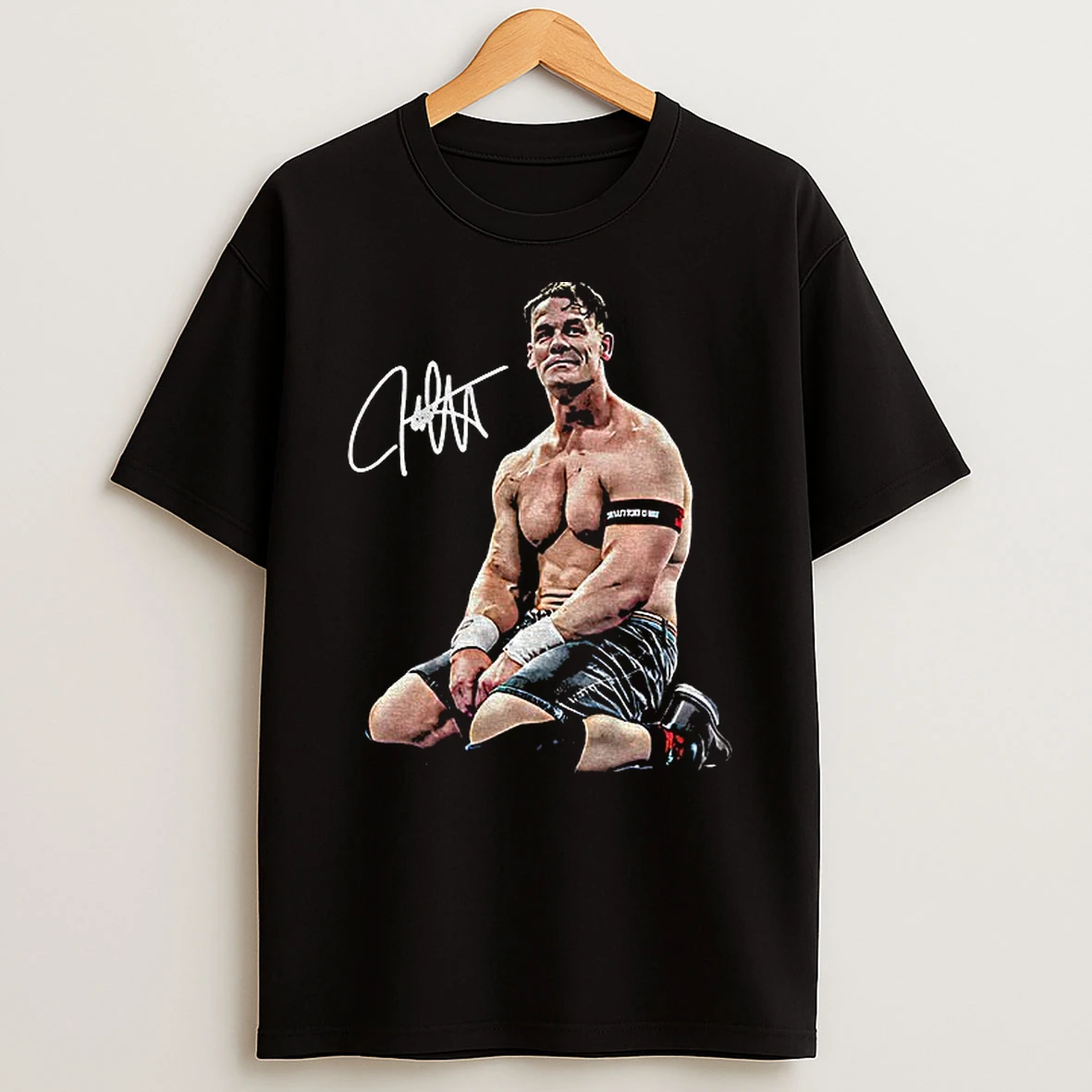 John Cena Kneel Wwe Signature T Shirt
