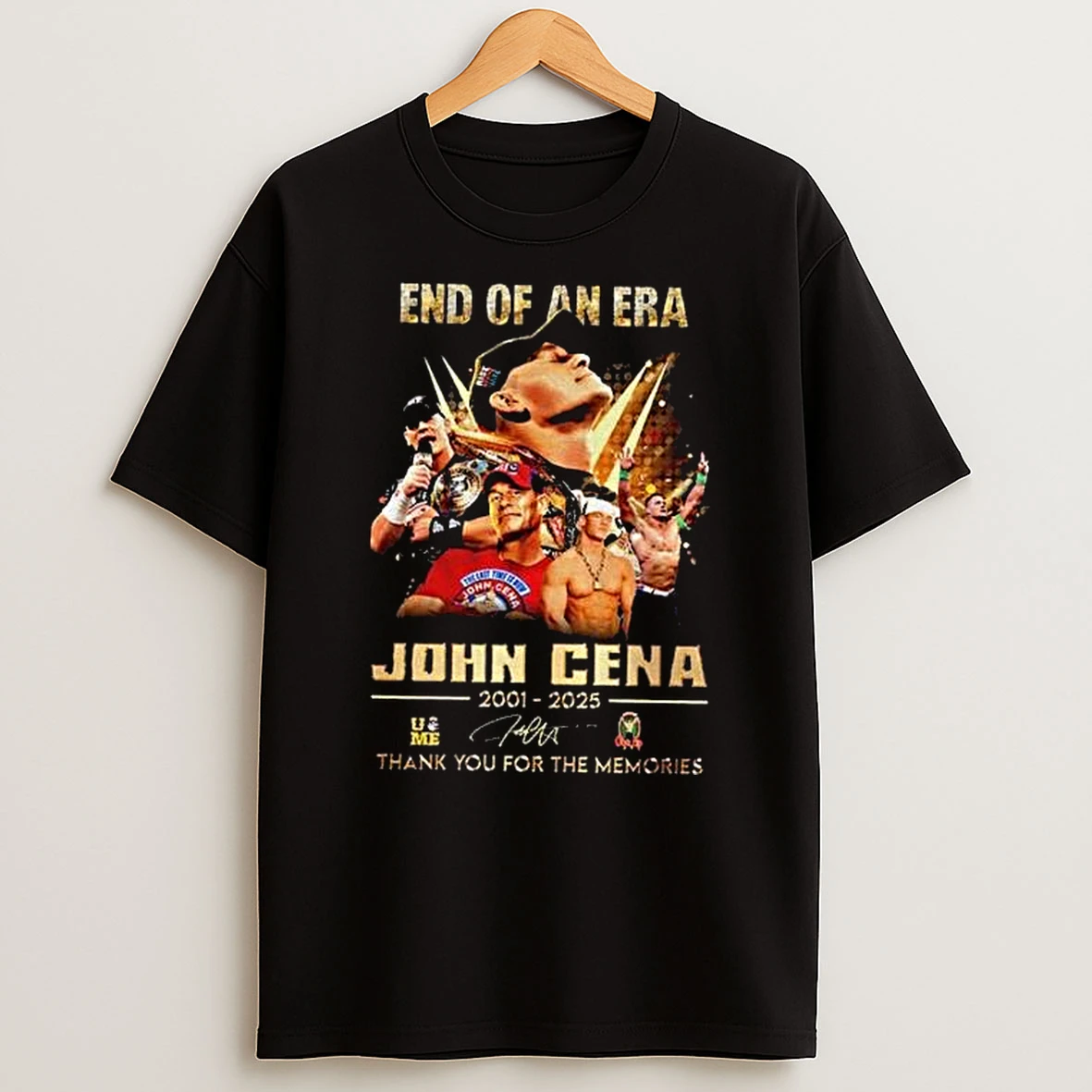John Cenas Farewell Tour Match In Washington Dc December 13 2025 Signature T Shirt
