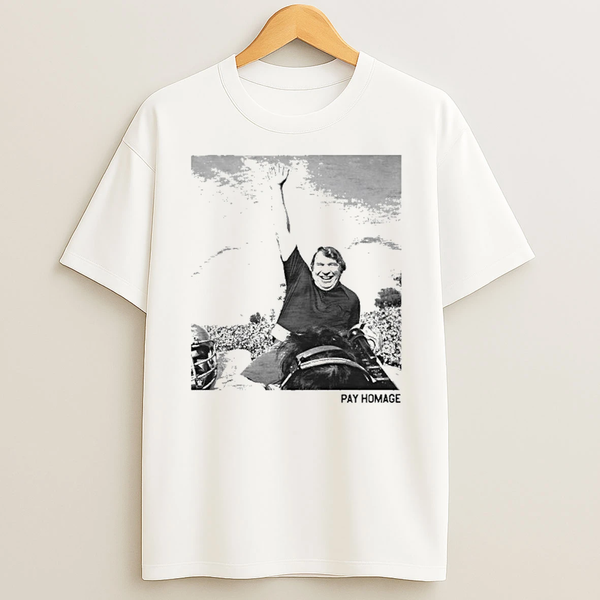 John Madden Pay Homage T Shirt