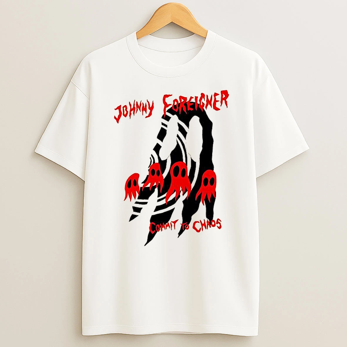 Johnny Foreigner Commit To Chaos T Shirt