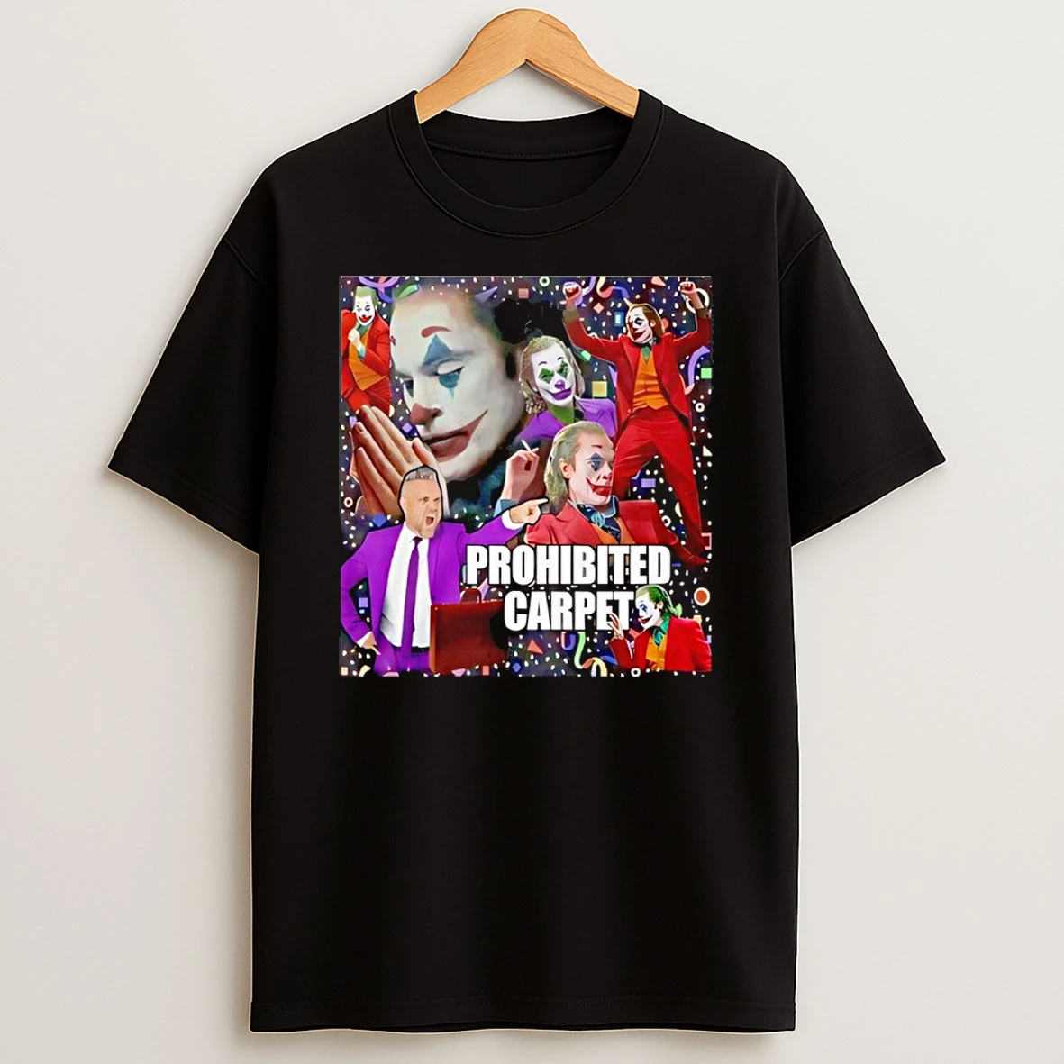 Joker Prohibited Carpet T Shirt
