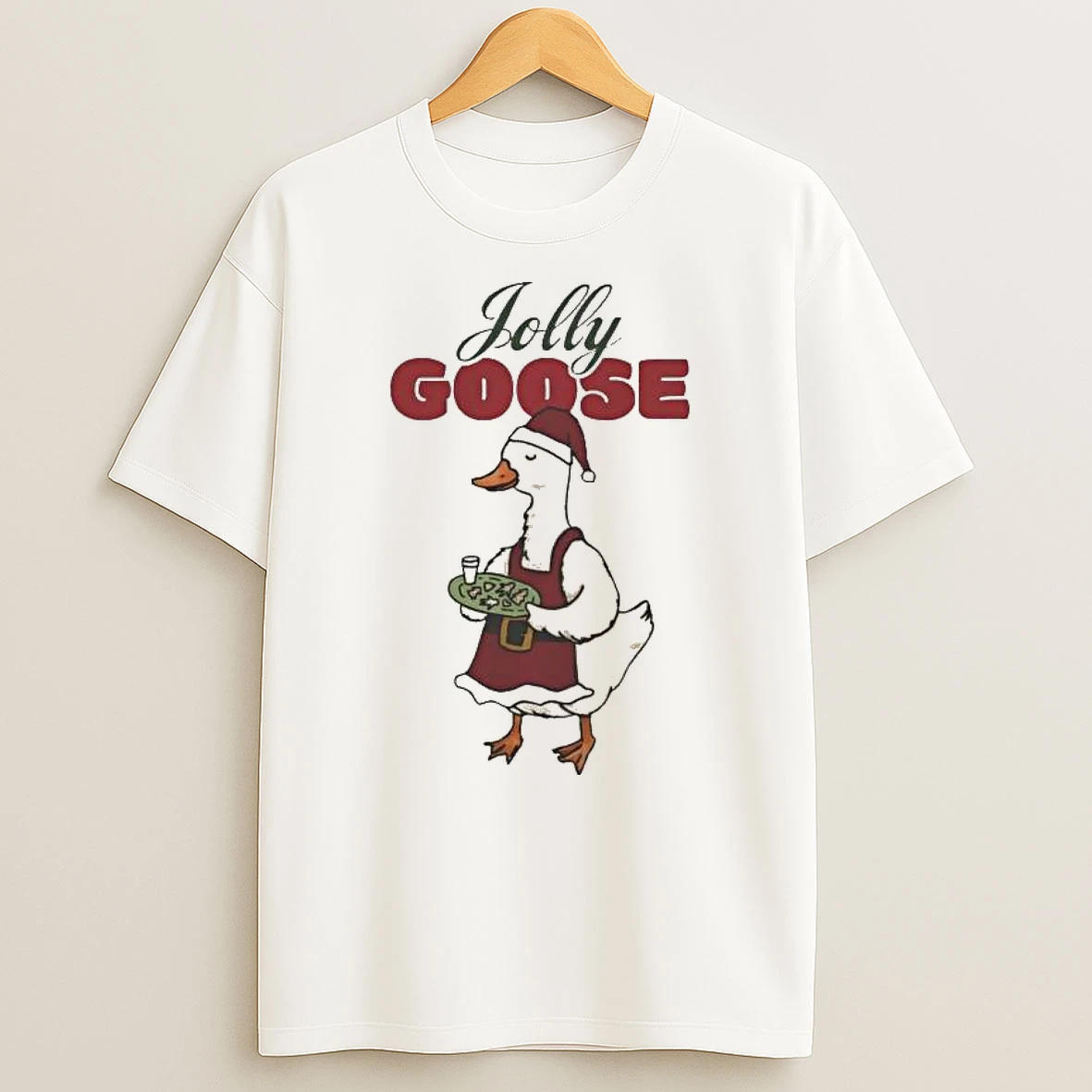 Jolly Goose Merry Christmas 2025 T Shirt