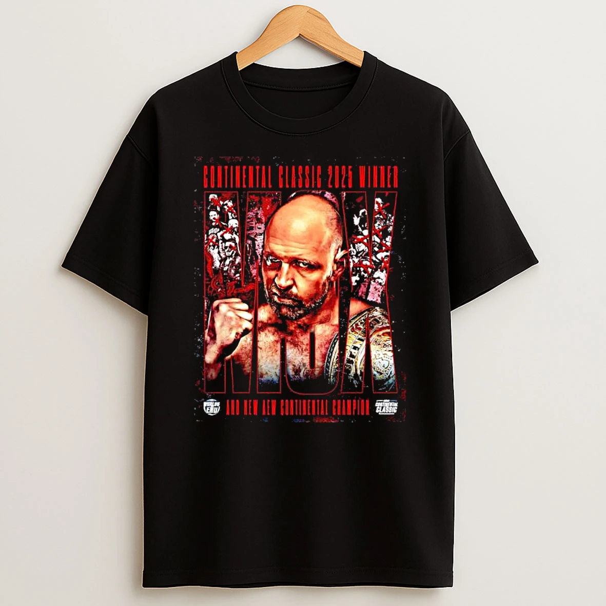 Jon Moxley Continental Classic 2025 Winner And New Aew Continental Champion T Shirt
