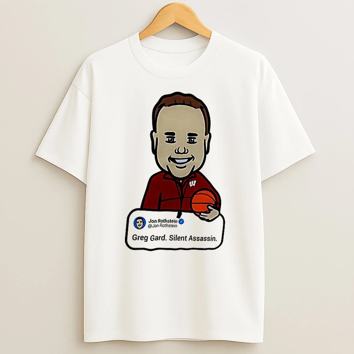 Jon Rothstein Greg Gard Silent Assassin T Shirt