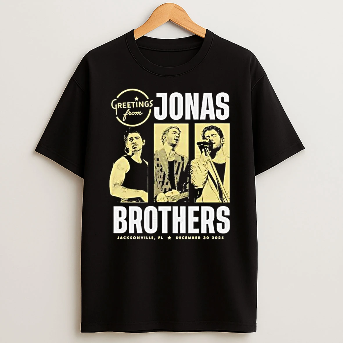 Jonas Brothers December 30th 2025 Jacksonville Fl T Shirt