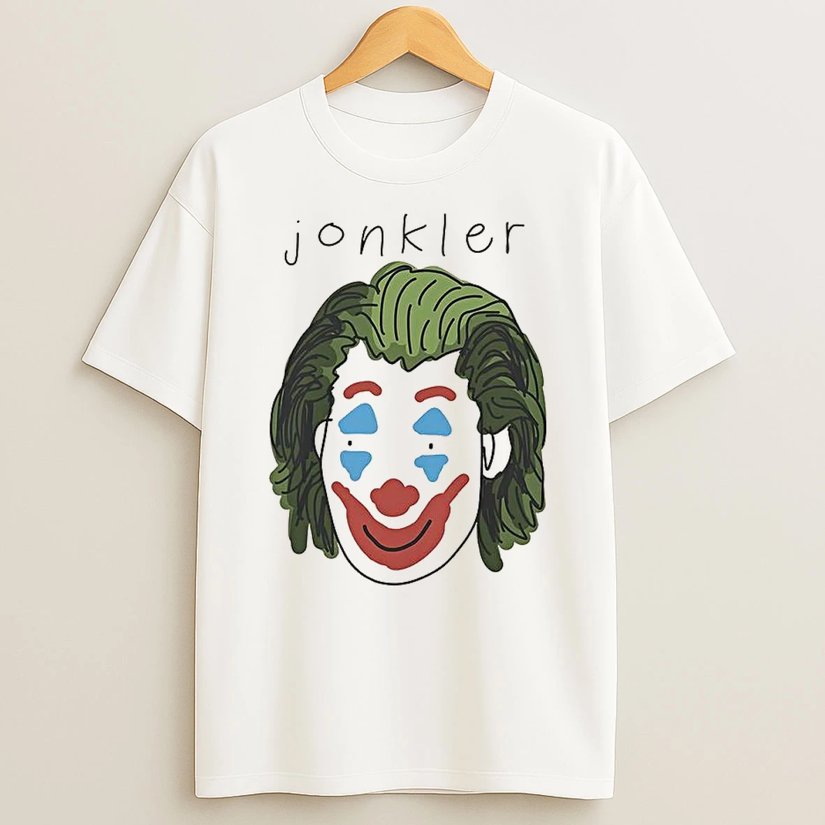 Jonkler Illustration Joker T Shirt