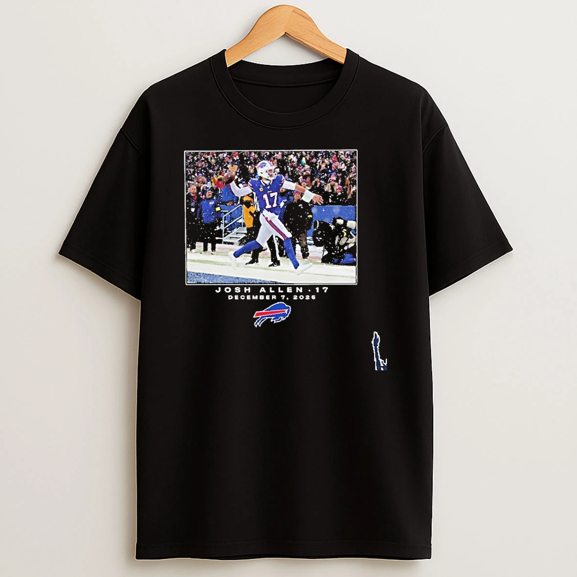 Josh Allen Buffalo Bills Nfl Flash Features Week 14 T Shirt