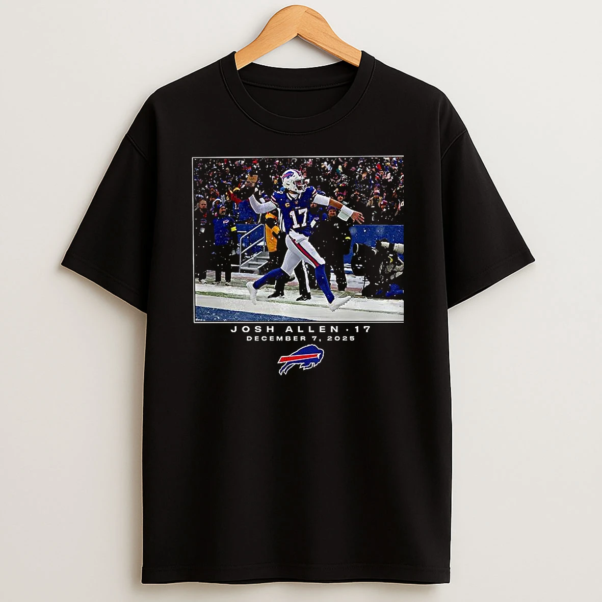 Josh Allen Buffalo Bills Nfl Week 14 2025 Moment T Shirt