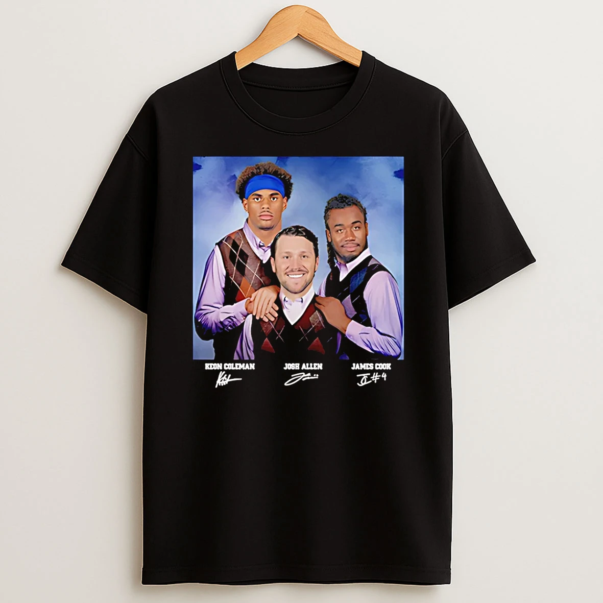Josh Allen James Cook Keon Coleman Step Brothers Buffalo Bills T Shirt