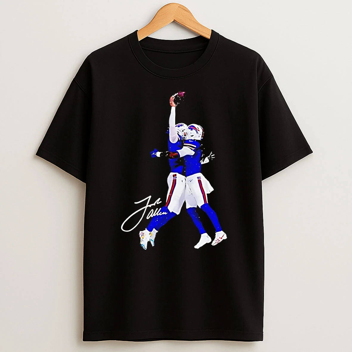Josh Allen And James Cook Nfl Buffalo Bills Signature T Shirt