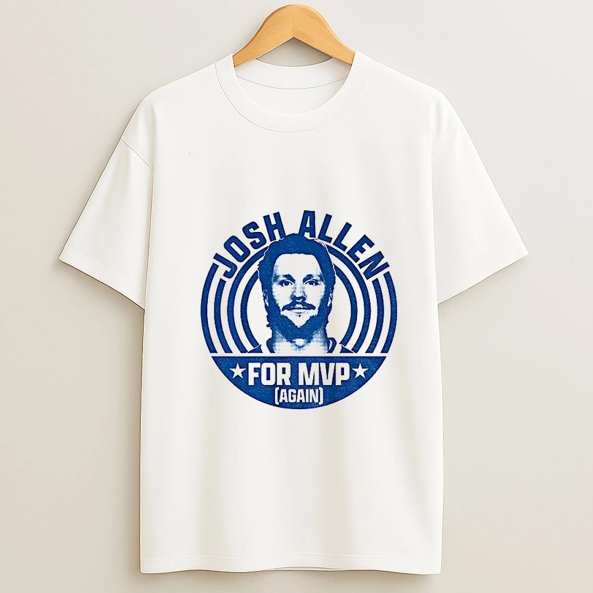 Josh Allen For Mvp Again Buffalo Bills Nfl Football 2025 T Shirt
