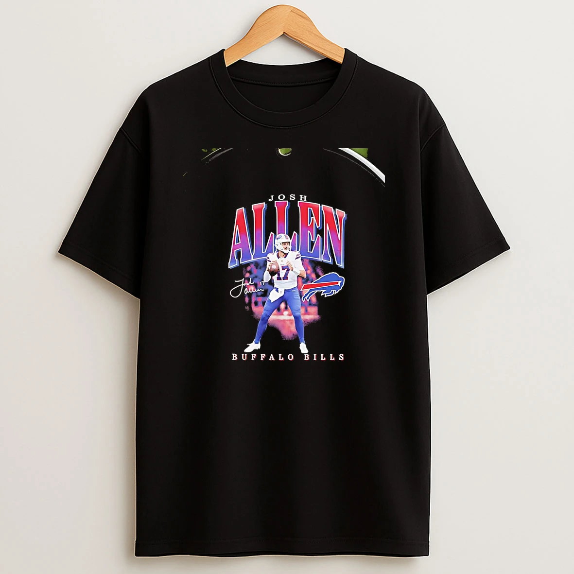 Josh Allen Powerful Throwing Buffalo Bills Christmas Chriast T Shirt