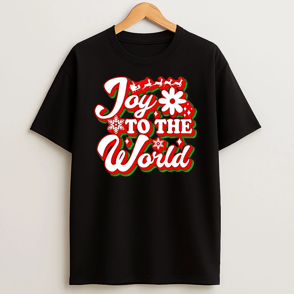 Joy To The World Merry Christmas T Shirt