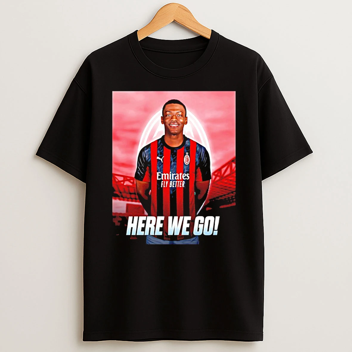 Juan Arizala To Ac Milan Here We Go T Shirt