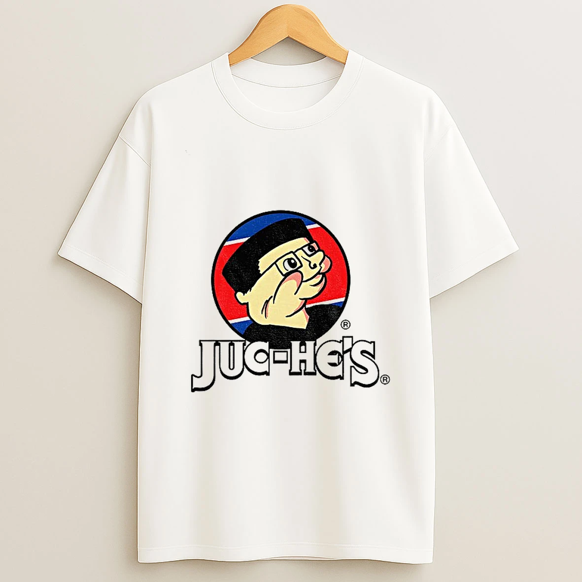 Juc Hes By K Thor Jensen Buc Ees Parody Logo T Shirt