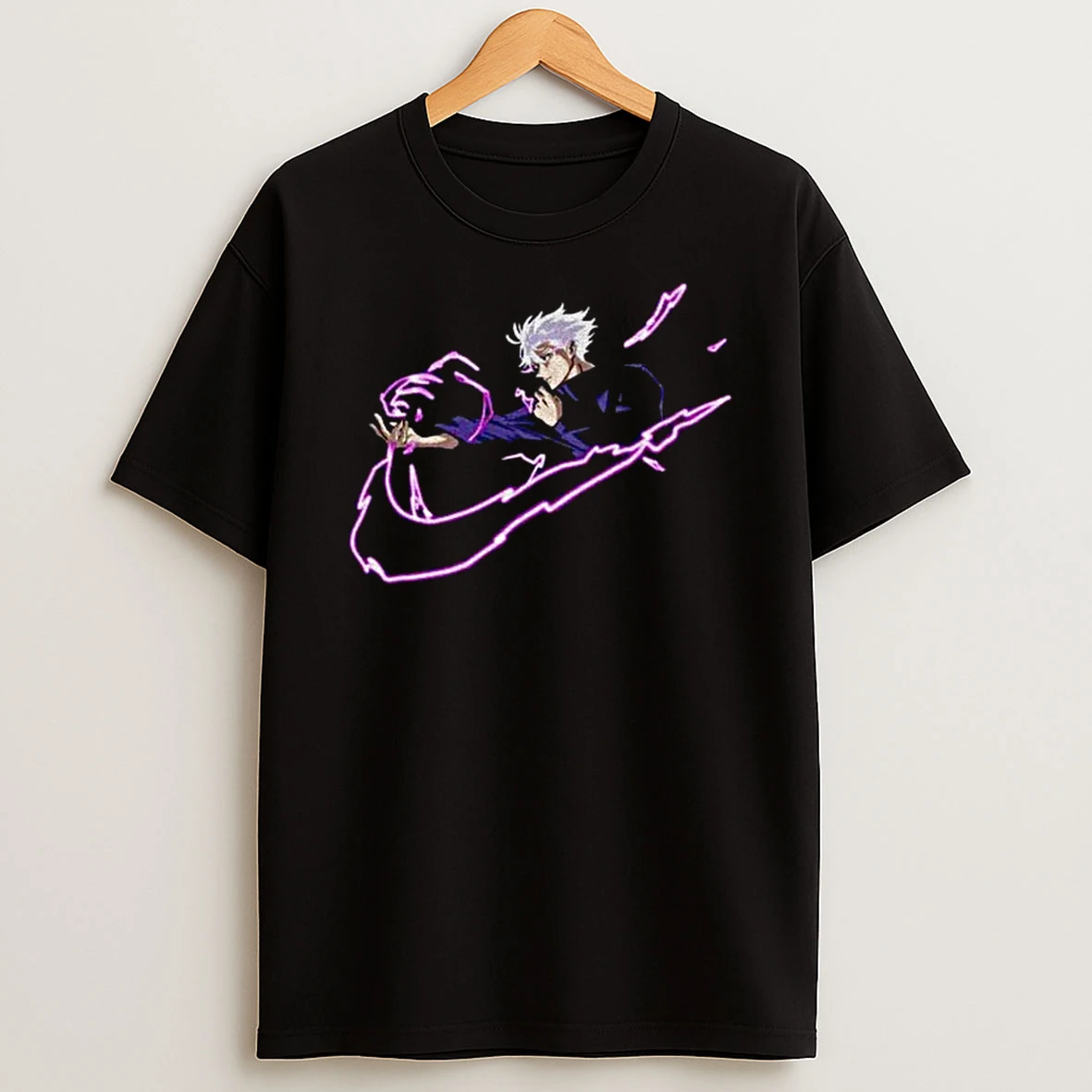 Jujutsu Kaisen Anime Gojo Nike Logo T Shirt