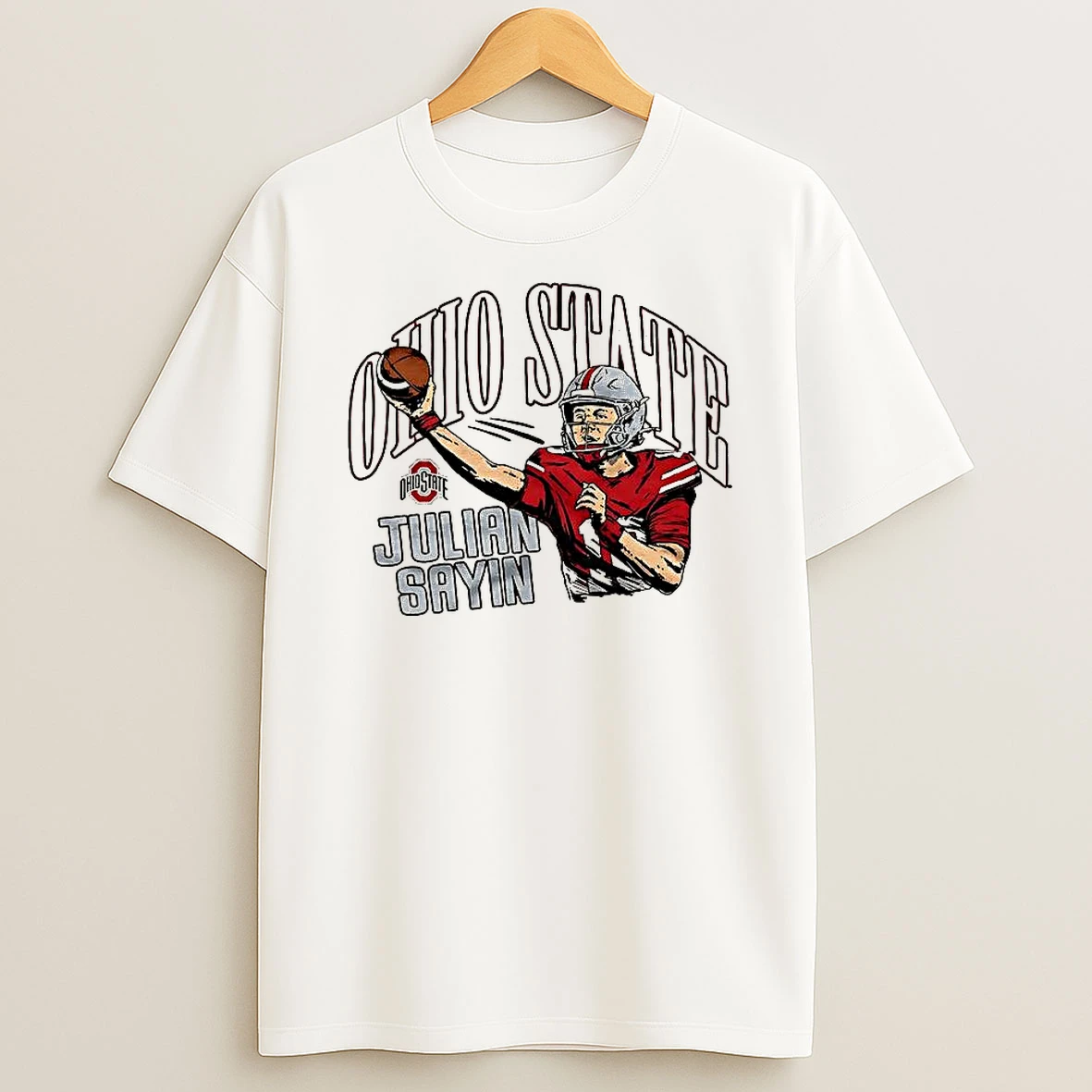 Julian Sayin Ohio State Buckeye Player Football T Shirt