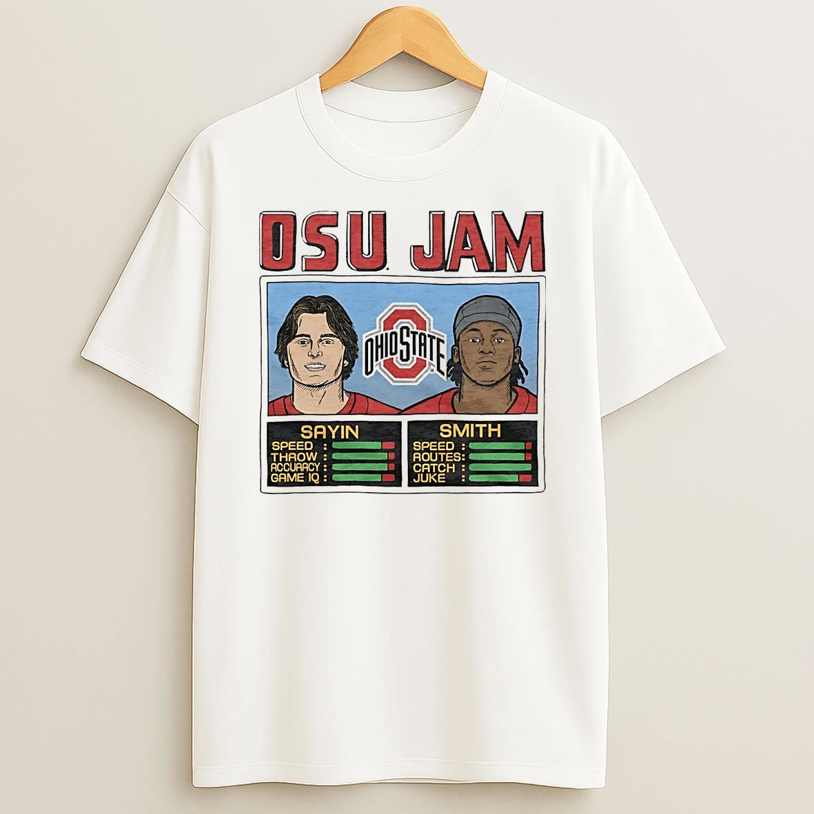 Julian Sayin And Caleb Downs Osu Jam T Shirt