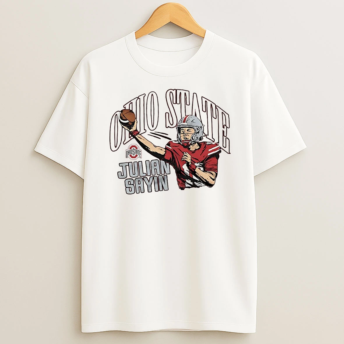Julian Sayin Catching Ohio State Buckeyes T Shirt