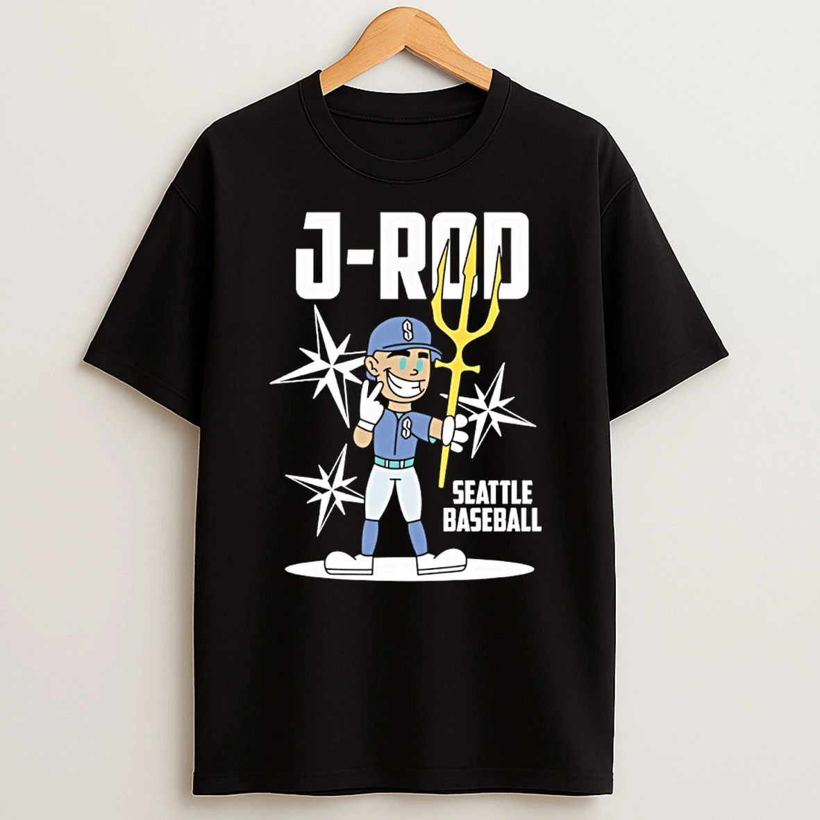 Julio Rodriguez Seattle Mariners Superstar Cartoon T Shirt