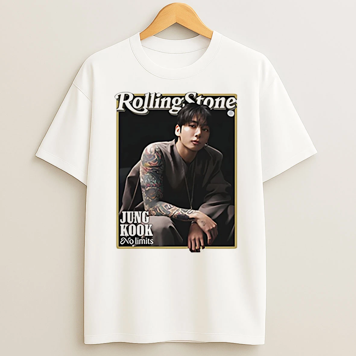 Jung Kook No Limits Rolling Stone T Shirt