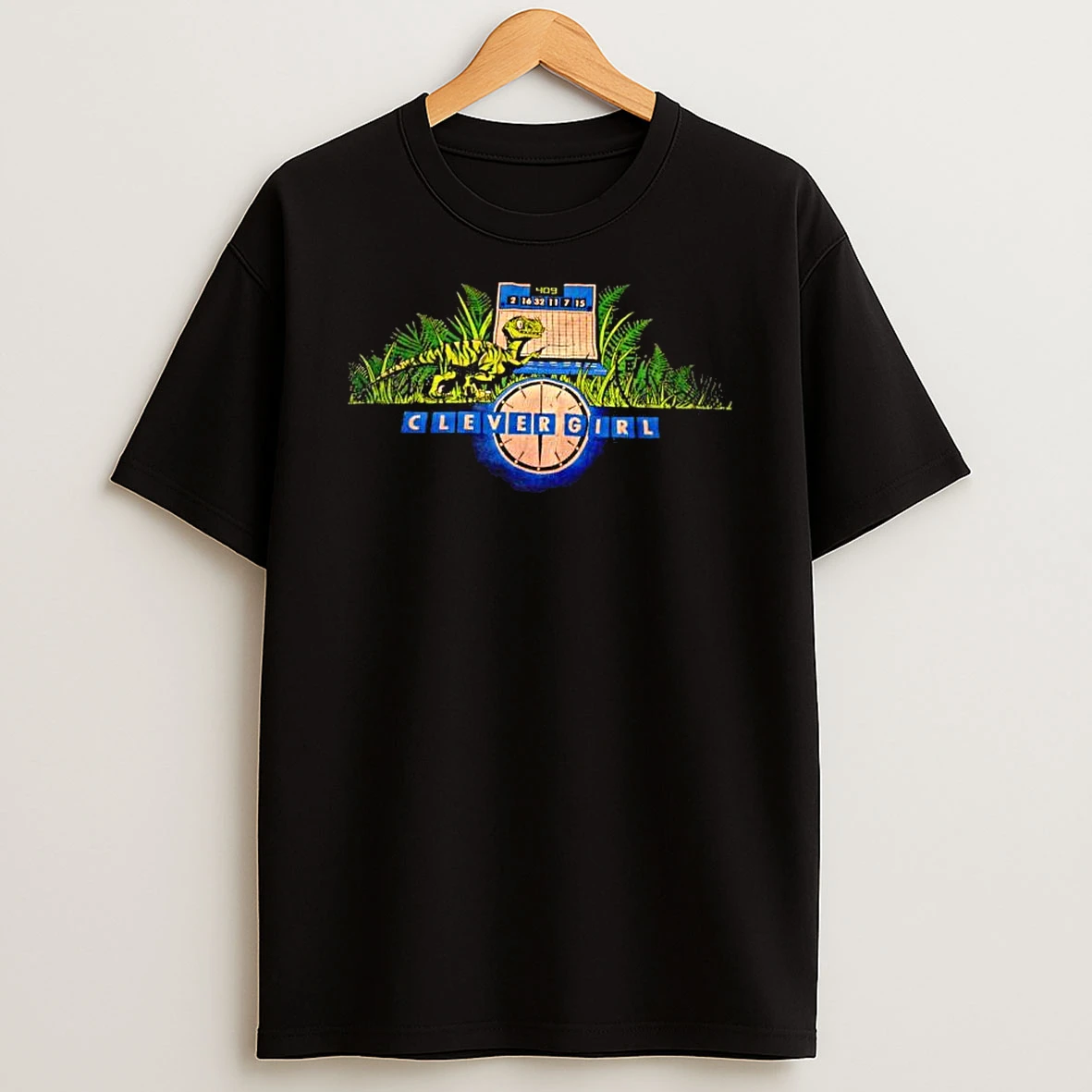 Jurassic Park Clever Girl Graphic T Shirt