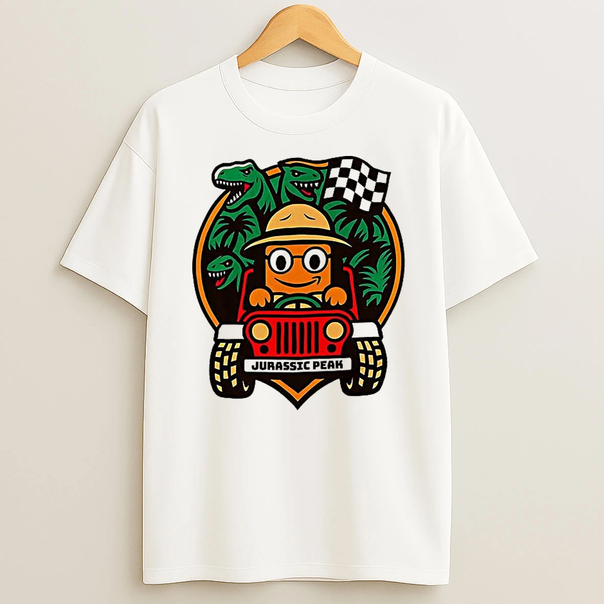 Jurassic Peak Logo T Shirt