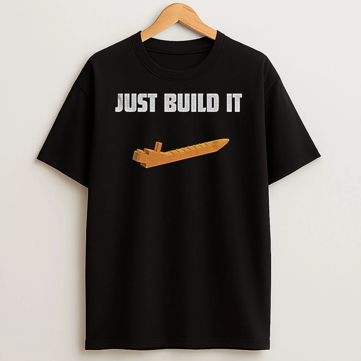 Just Build It Nike Just Do It Parody Logo T Shirt