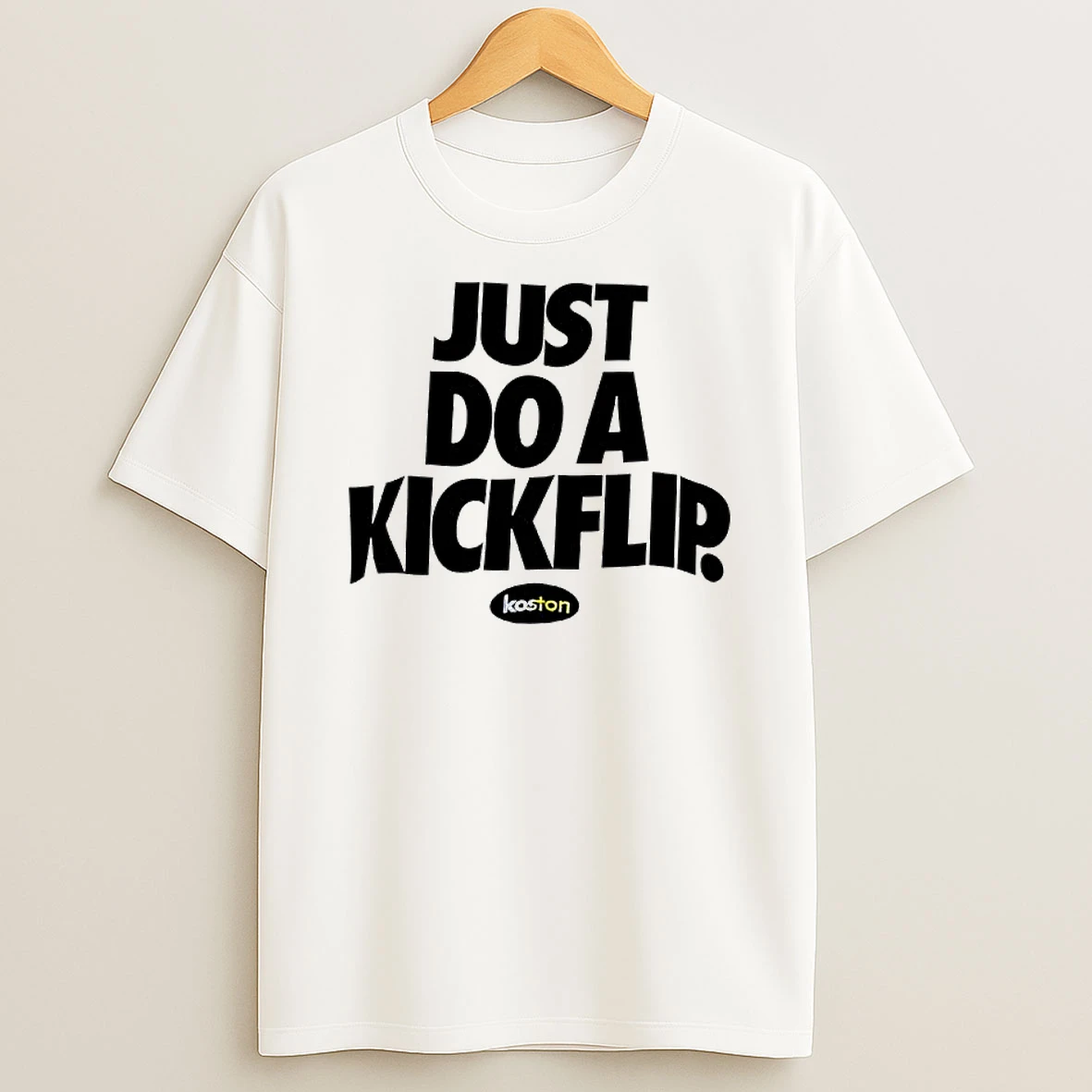Just Do A Kickflip X Koston Logo T Shirt