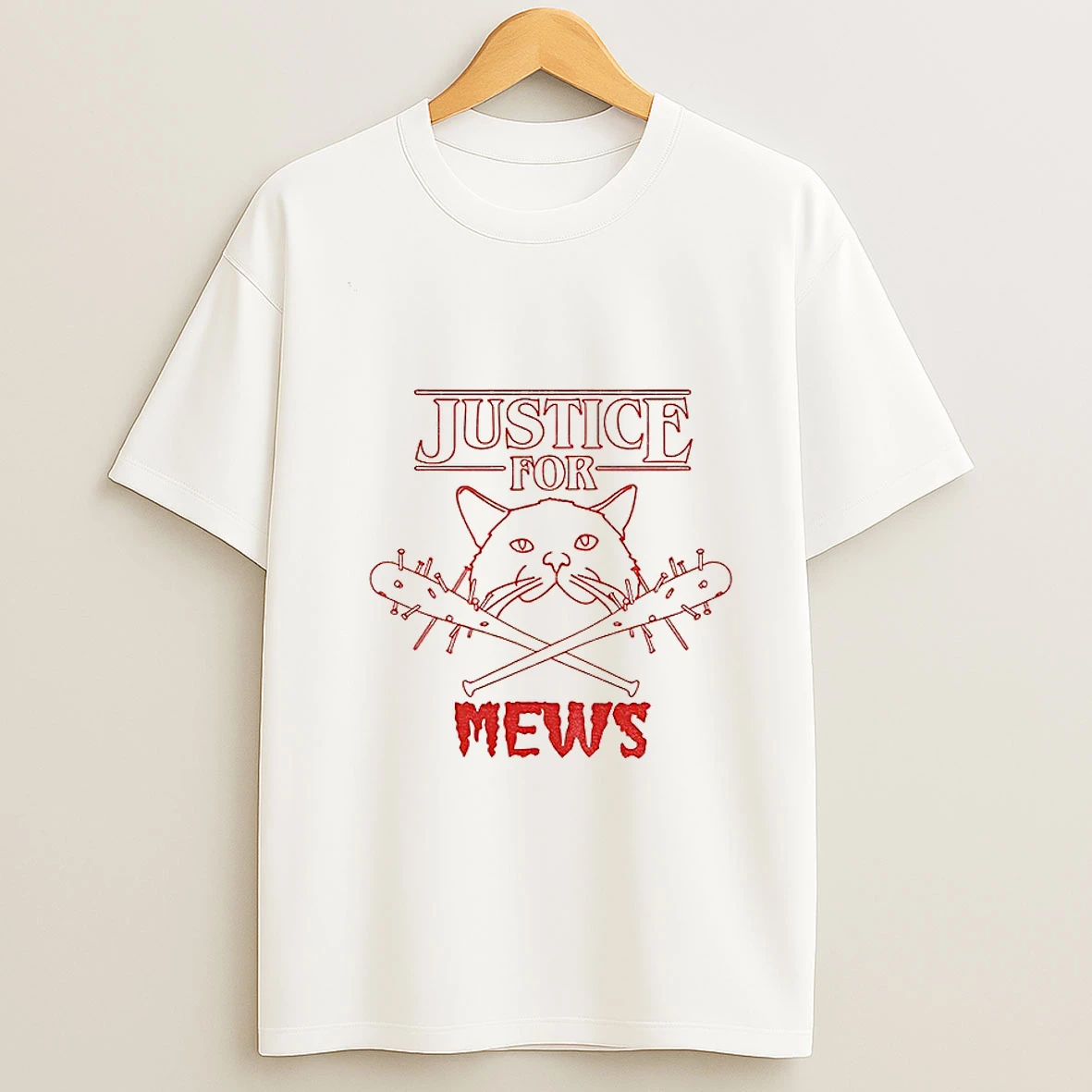 Justice For Mews Stranger Things 2025 T Shirt