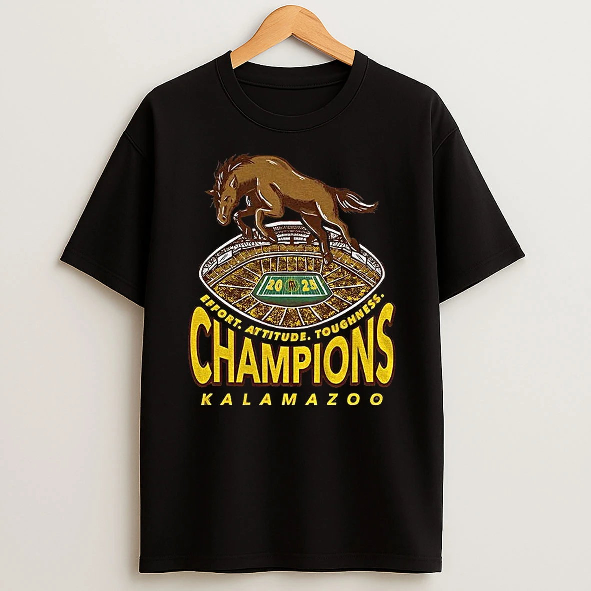 Kalamazoo Hornets Football Conference Champions Effort Attitude Toughness T Shirt