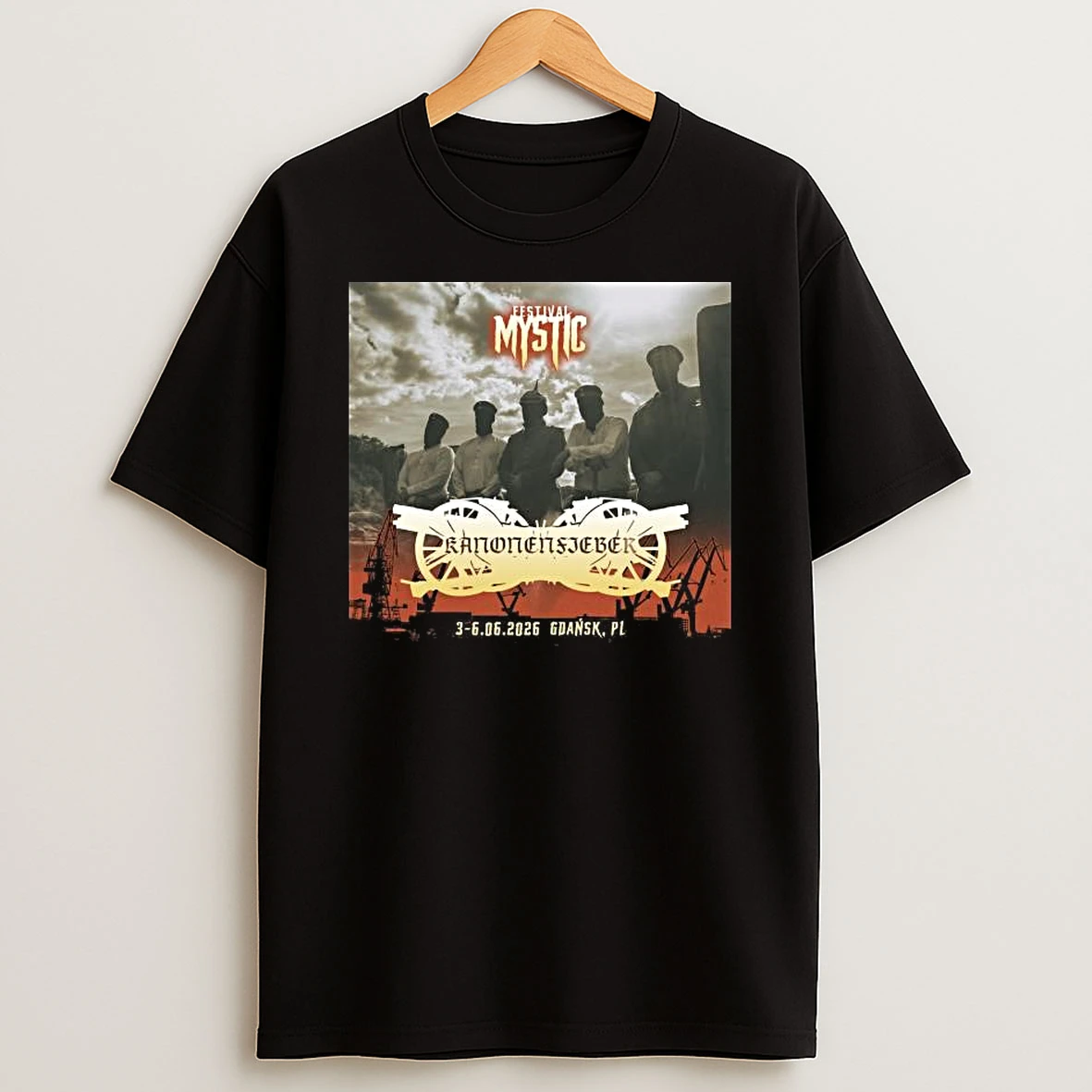 Kanonenfieber June 3 6 2026 Gdansk Event T Shirt
