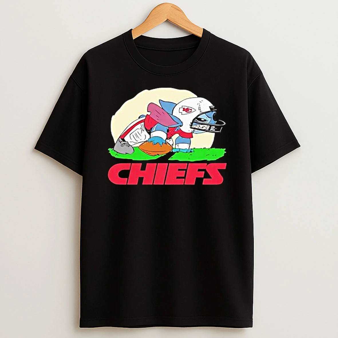 Kansas City Chiefs X Angry Stitch T Shirt