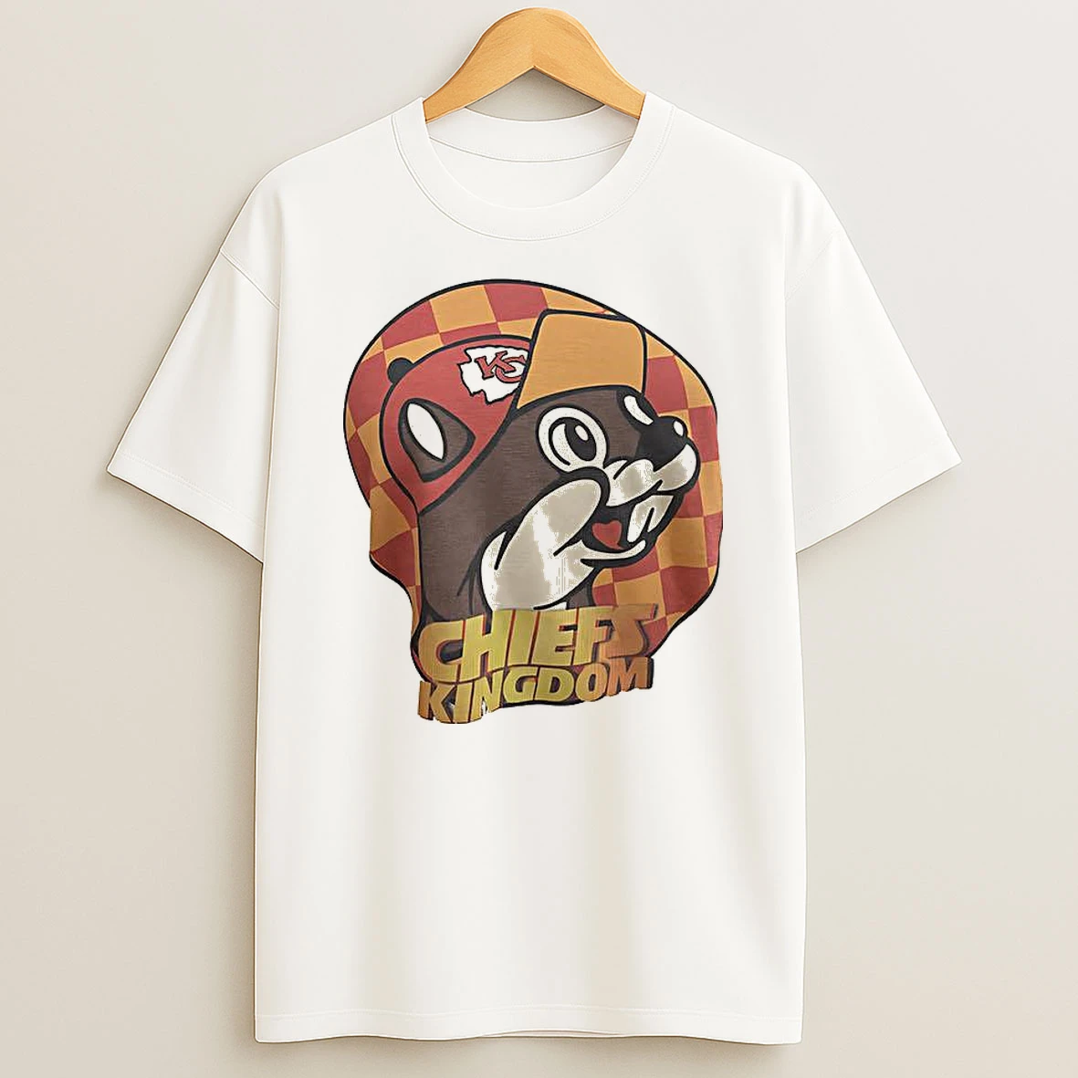 Kansas City Chiefs X Buc Ees Logo T Shirt