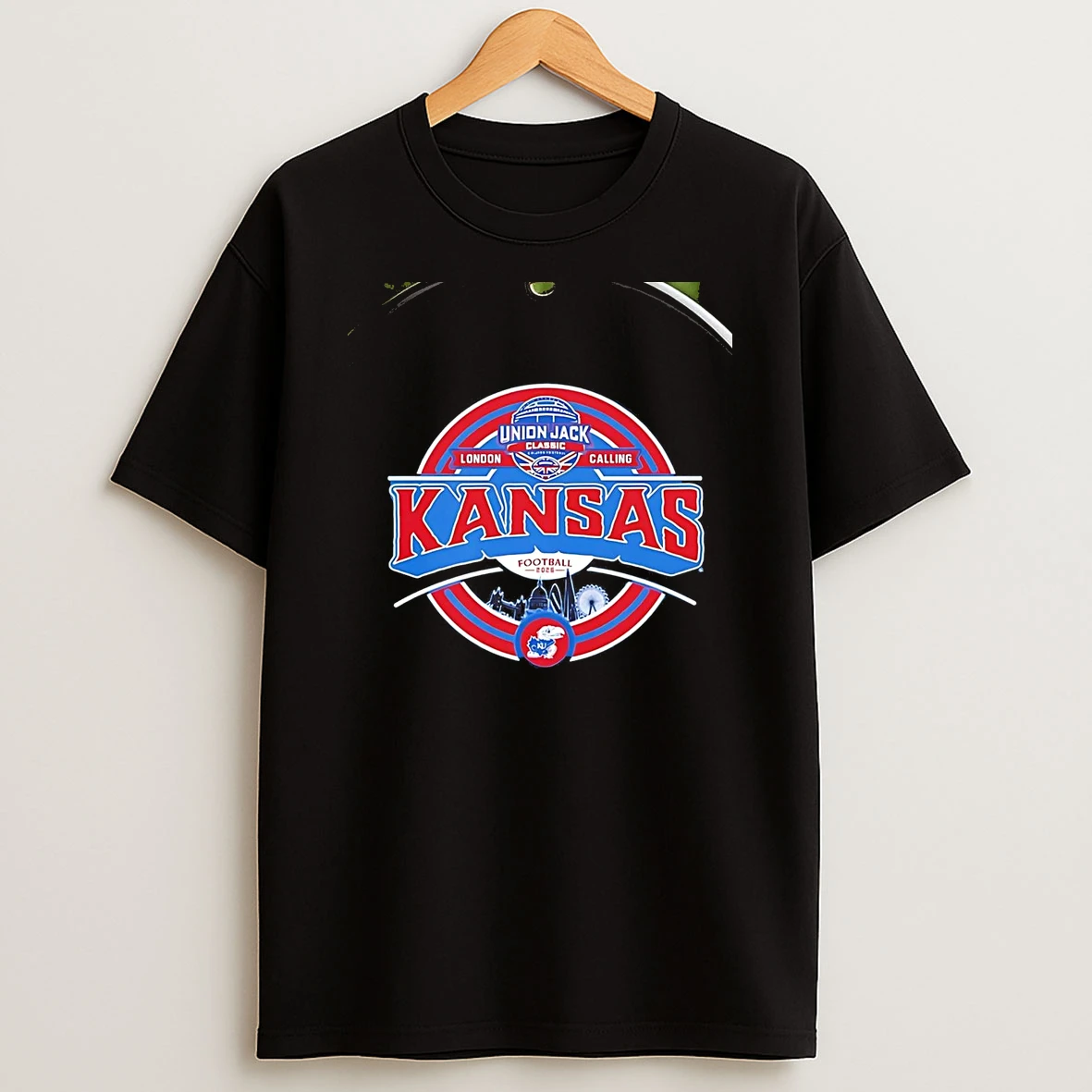 Kansas Jayhawks 2025 Union Jack Football Classic Chriast T Shirt