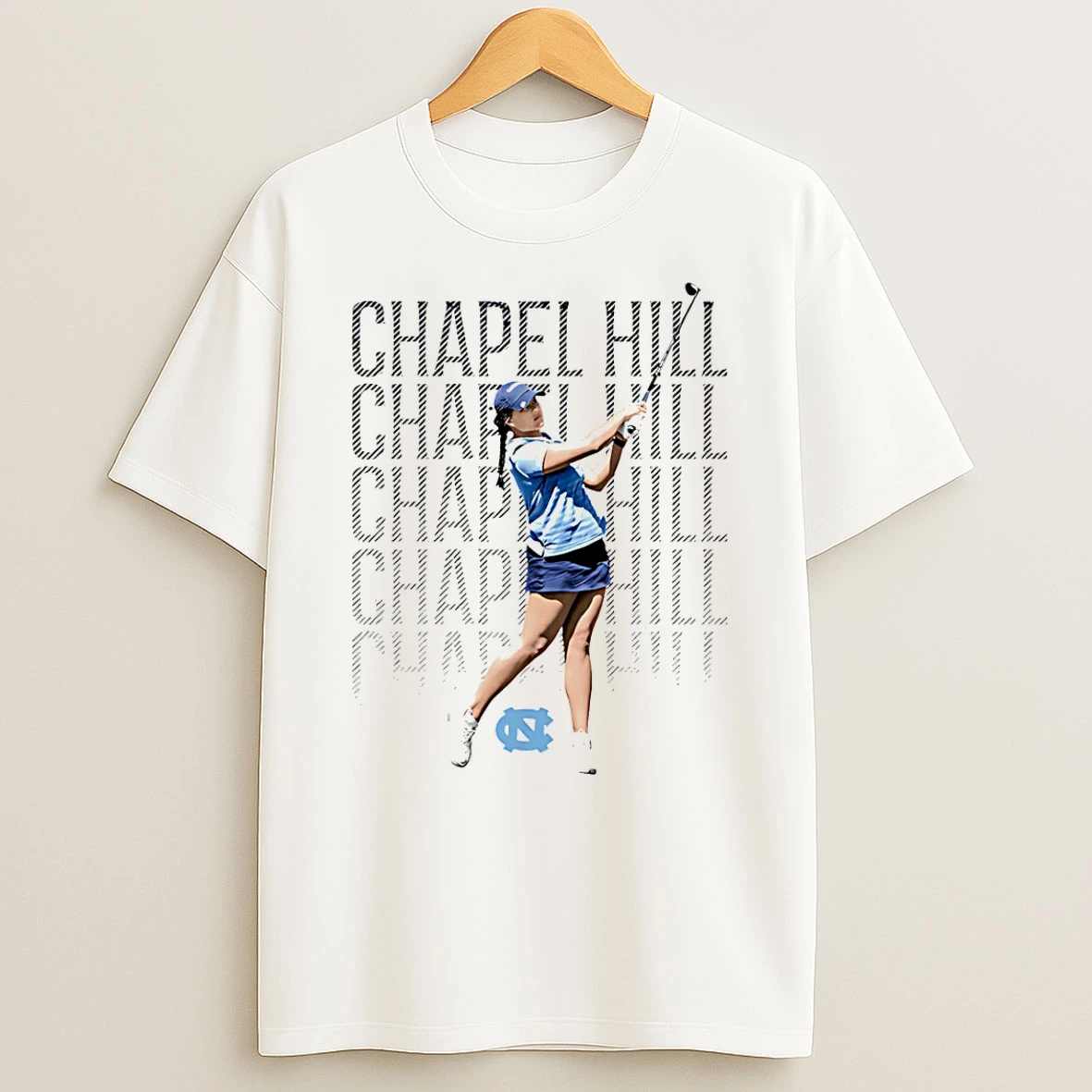 Katie Vu Chapel Hill Unc Illustrated T Shirt