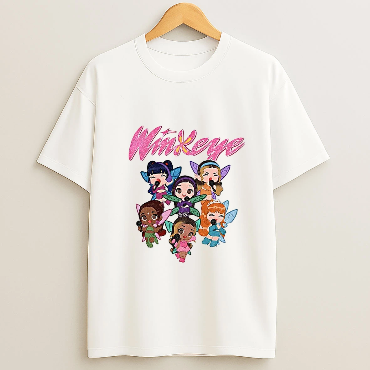 Katseye Winx Eye Chibi Graphic T Shirt