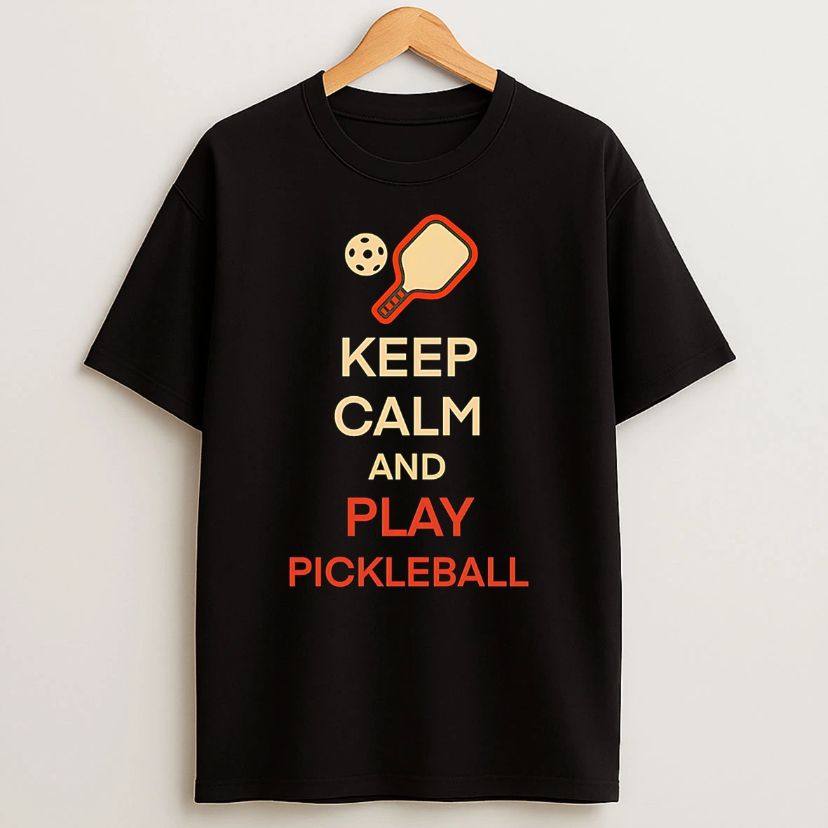 Keep Calm And Play Pickleball T Shirt