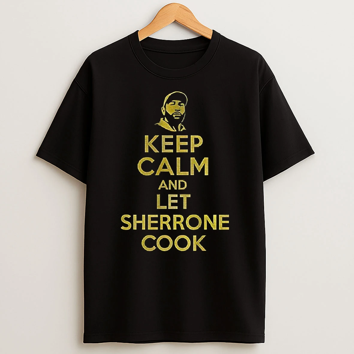Keep Calm And Let Sherrone Cook Don Thomas T Shirt