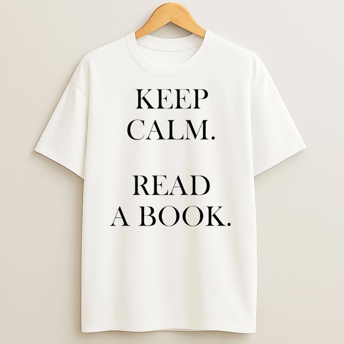 Keep Calm Read A Book T Shirt