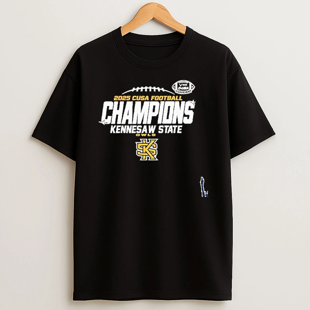 Kennesaw State Owls 2025 C Usa Champs T Shirt