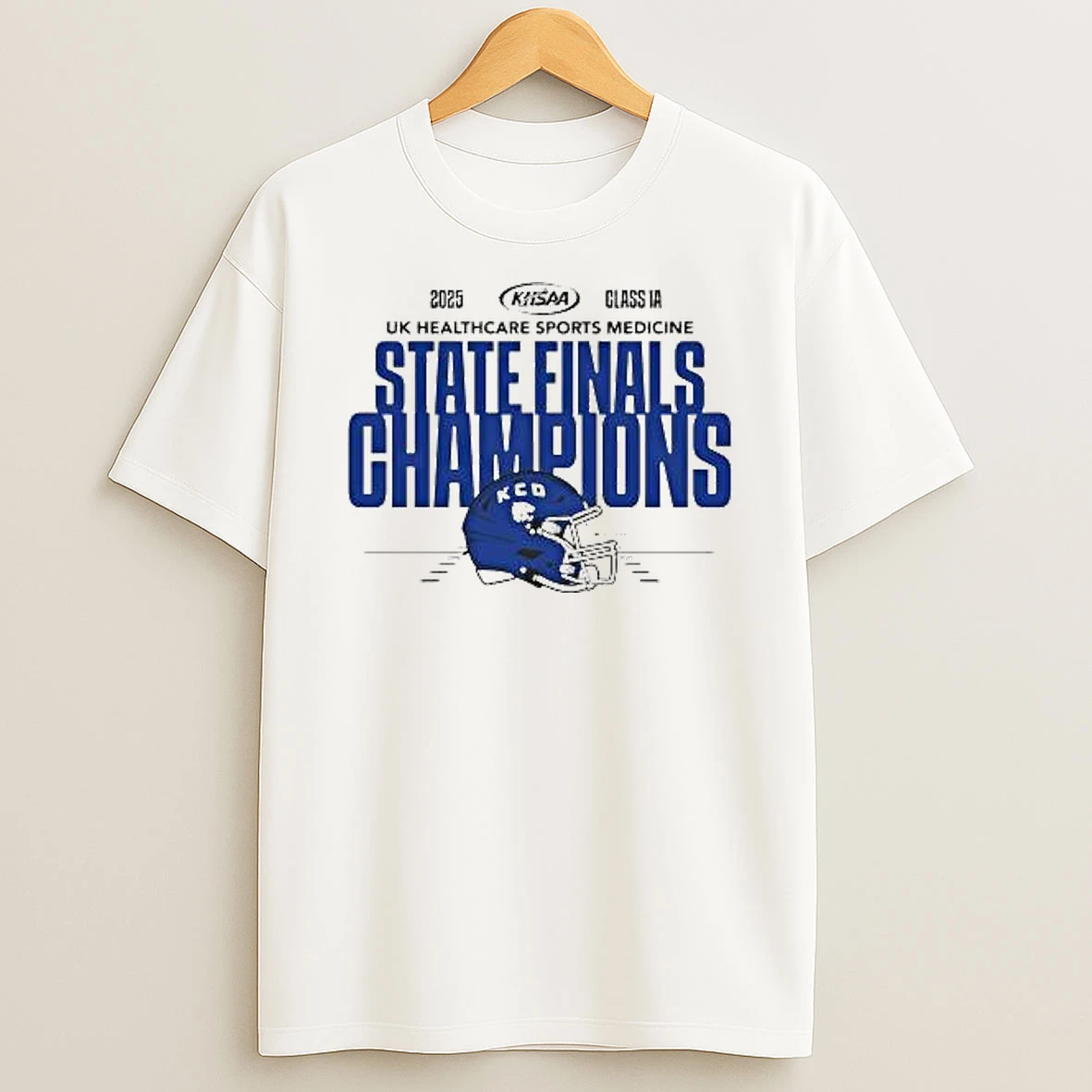 Kentucky Country Day 2025 Khsaa Class 1a Uk Healthcare Sports Medicine Football State Finals Champions T Shirt
