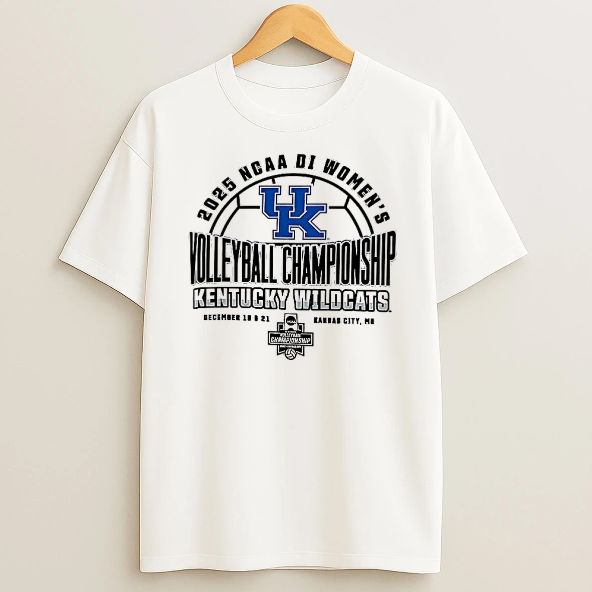 Kentucky Wildcats 2025 Division I Womens Volleyball Final Championship T Shirt