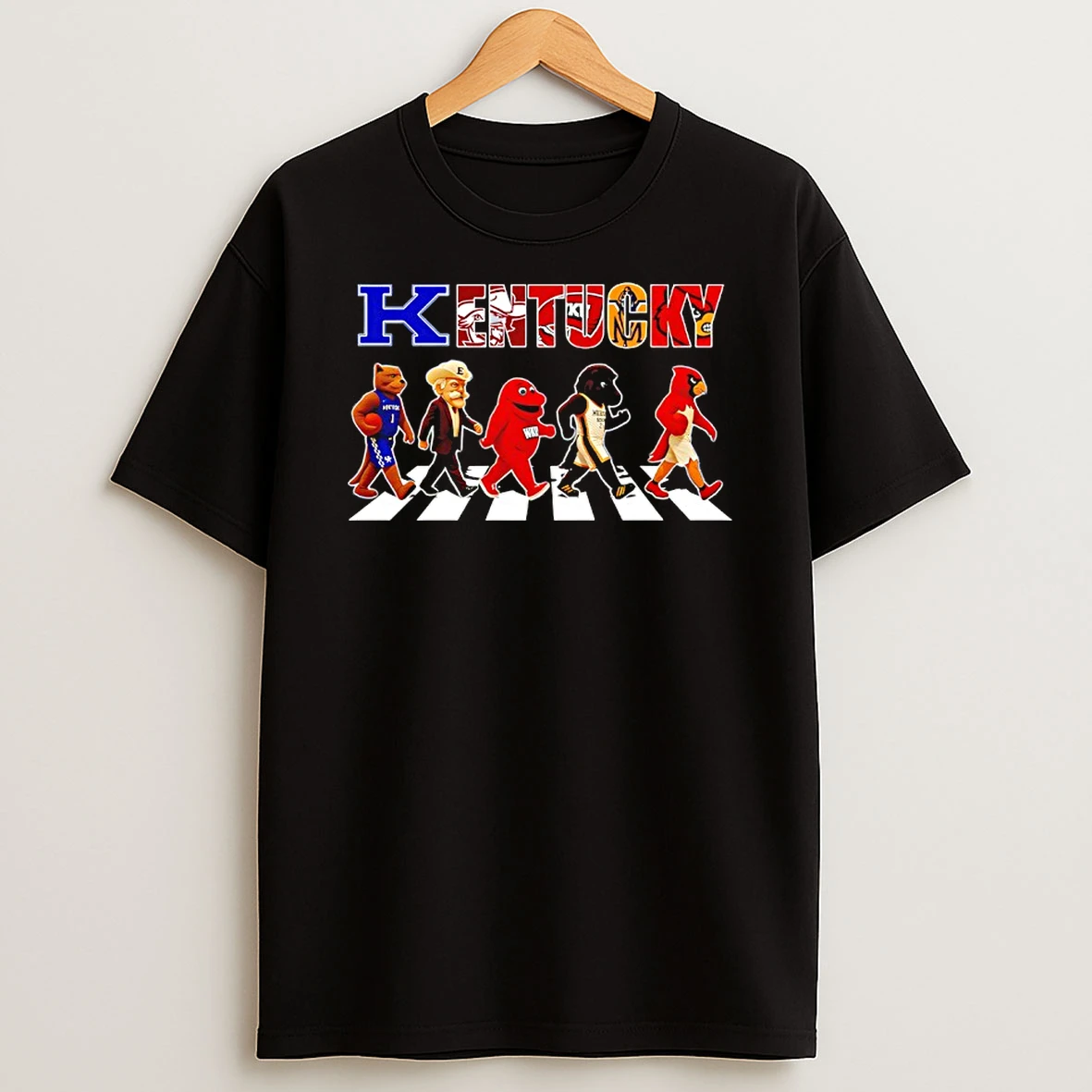 Kentucky Sports Team Abbey Road Signatures Mascot T Shirt