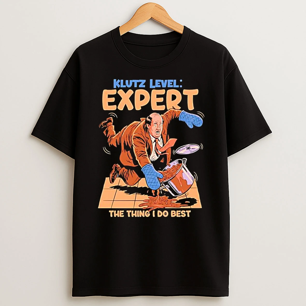 Kevin Malone The Office Klutz Level Expert The Thing I Do Best T Shirt